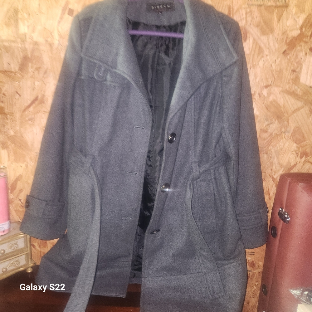 Giacca Charcoal Pea Coat